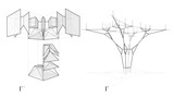 On the Equilibrium of Funicular Polyhedral Frames and Convex Polyhedral Force Diagrams